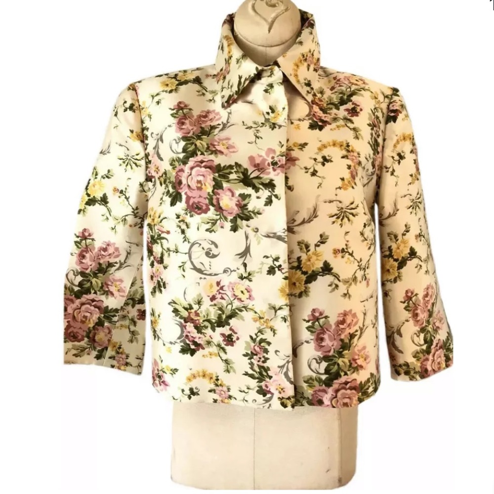 Dolce & Gabbana Silk floral Jacket